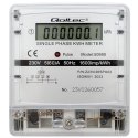 Qoltec Jednofazowy elektroniczny licznik | miernik zużycia energii | 230V | LCD