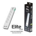 EVER Listwa antyprzepięciowa ELITE USB 1.5m T/LZ11-ELI015/0000