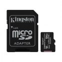 Kingston Karta pamięci microSD 64GB Canvas Select Plus 100MB/s Adapter