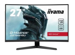 IIYAMA Monitor 27 cali G2766HSU-B1 VA,165HZ,1500R,1MS,DP,HDMIx2,USB,FreeSync