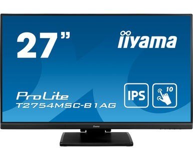 IIYAMA Monitor 27 cali T2754MSC-B1AG pojemnościowy 10PKT IPS powłoka AG