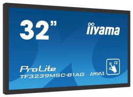 IIYAMA Monitor 32 cale TF3239MSC-B1AG,AMVA,HDMIx2,DP,RJ45,IP54,24/7,POJ.12p