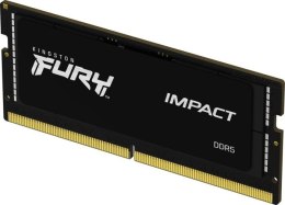 Kingston Pamięć DDR5 SODIMM Fury Impact 16GB(1*16GB)/4800 CL38