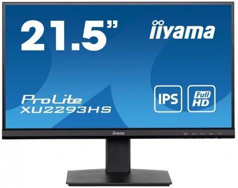 IIYAMA Monitor 21.5 cala XU2293HS-B5 IPS/HDMI/DP/SLIM/2x1W/3ms