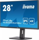 IIYAMA Monitor 28 cali XUB2893UHSU-B5,IPS,4K,HDMI,DP,2x2W,HAS(150mm)