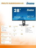 IIYAMA Monitor 28 cali XUB2893UHSU-B5,IPS,4K,HDMI,DP,2x2W,HAS(150mm)