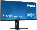 IIYAMA Monitor 34 cale XUB3493WQSU IPS,UWQHD,DP,HDMI,HAS(150mm)