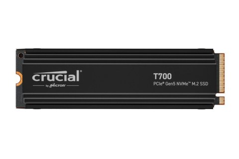 Crucial Dysk SSD T700 2TB M.2 NVMe 2280 PCIe 5.0 12400/11800 Radiator