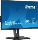 IIYAMA Monitor 24.1 cala XUB2495WSU-B5 IPS,16:10,HAS(150mm),4xUSB