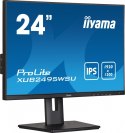 IIYAMA Monitor 24.1 cala XUB2495WSU-B5 IPS,16:10,HAS(150mm),4xUSB