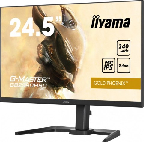 IIYAMA Monitor 24.5 cala GB2590HSU-B5 0.4ms,IPS,DP,HDMI,240Hz,F.Sync,HDR400