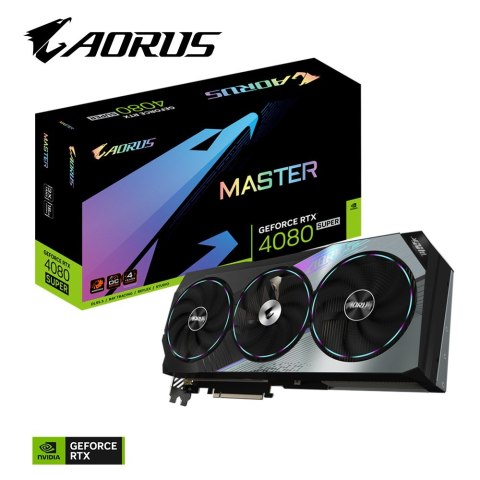 Gigabyte Karta graficzna RTX 4080 SUPER MASTER 16GB GDDR6X 256bit HDMI