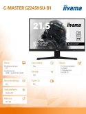 IIYAMA Monitor 22 cale G2245HSU-B1 IPS,FHD,100Hz,1ms,2xUSB,HDMI,DP,2x2W, FreeSync