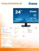 IIYAMA Monitor 23.8 cala ProLite XU2493HSU-B6 IPS.HDMI.DP.2x2W.USBx2.FHD.SLIM.100Hz