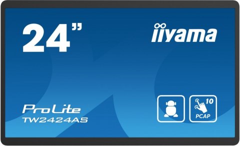 IIYAMA Monitor 23.8 cala TW2424AS-B1 POJ.10PKT.24/7,ANDROID 12 z GMS,3H