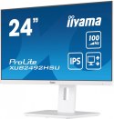 IIYAMA Monitor 23.8 cala XUB2492HSU-W6 IPS,HDMI,DP,100Hz,SLIM,HAS(150mm),4xUSB